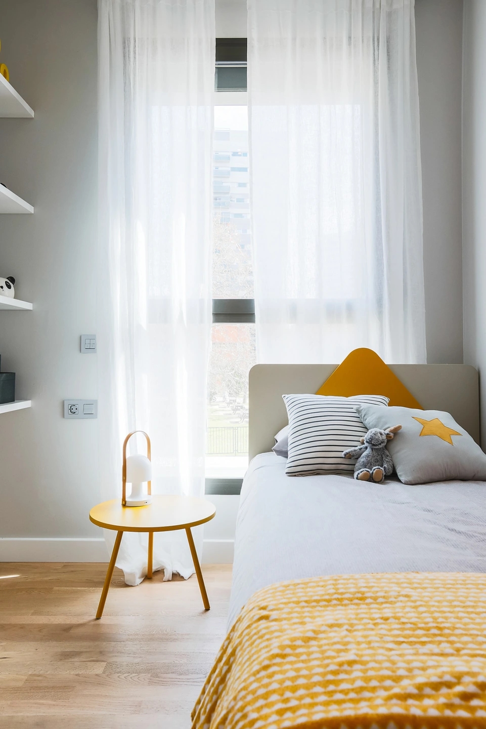 Fotografías de arquitectura y interiorismo para la constructora La Llave de Oro. Piso en Sants, Barcelona