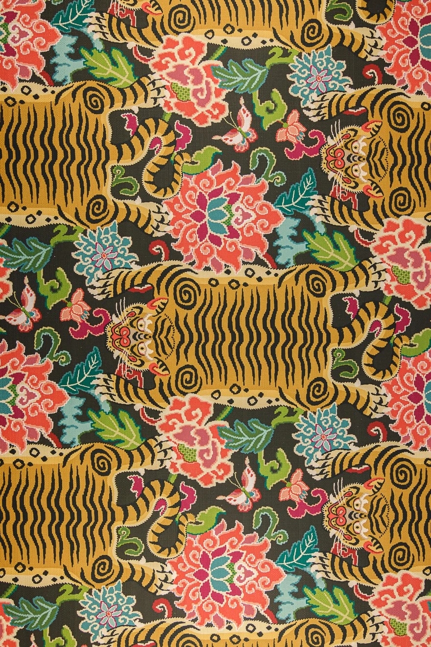 Fotografía del tejido de la colección Sumatra 1 de Güell Lamadrid