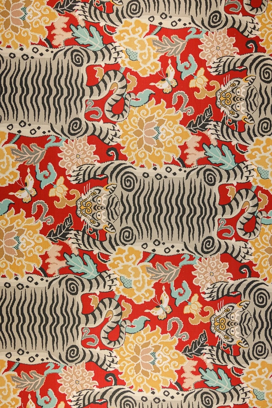 Fotografía del tejido de la colección Sumatra 2 de Güell Lamadrid