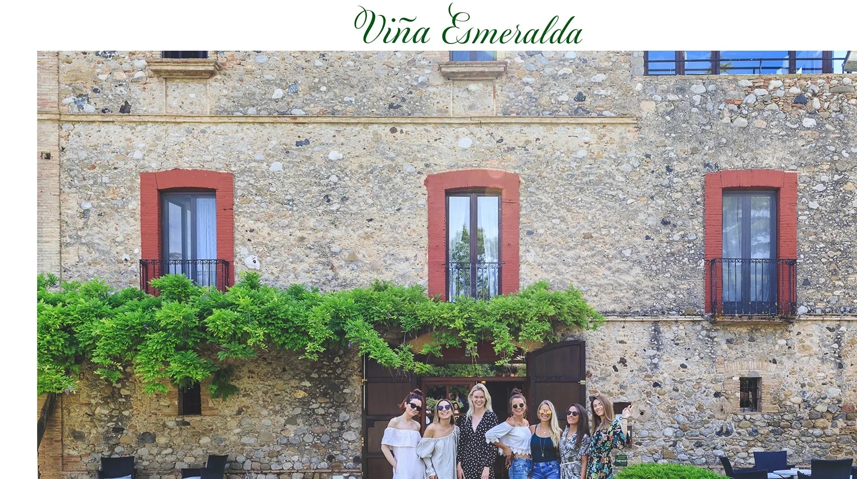 Postal de Viña Esmeralda summer house mediterranean.