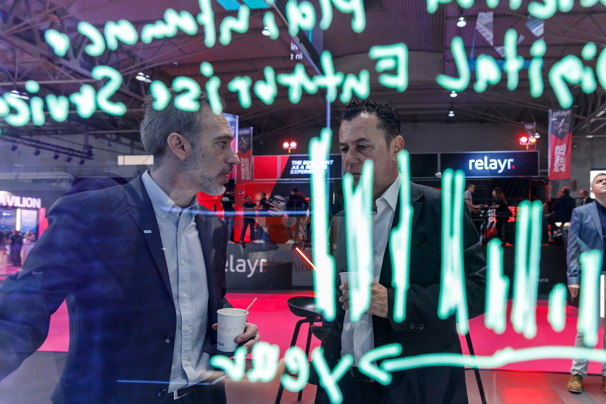 Fotografía del stand de Siemens en el evento IOT Solutions World Congress (IOTSWC) y Barcelona Cyber Security Congress en Fira de Barcelona.